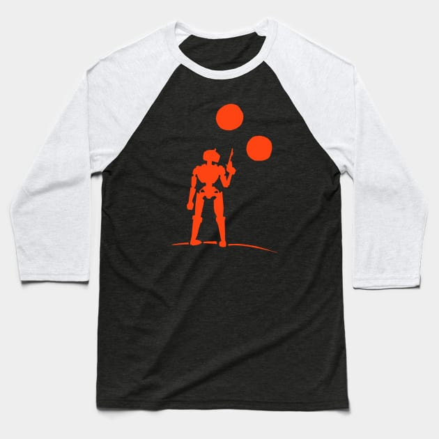 Beneath Twin Suns Baseball T-Shirt by Erenaeoth